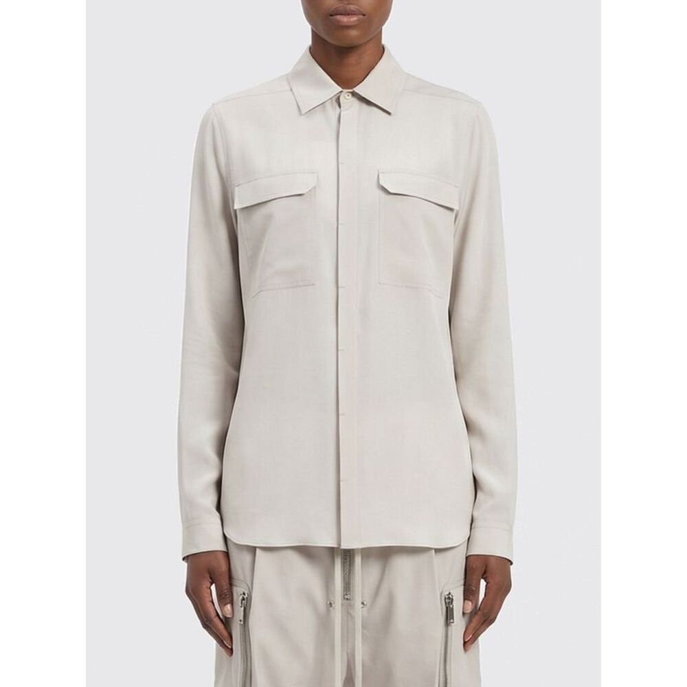 Rick Owens Shirt Men Beige